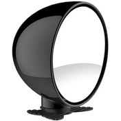 Resim Sones 3R-045 Ayarlanabilir Kör Nokta Aynası Geniş Açılı Yardımcı Yan Ayna Çap: 70 MM Siyah 