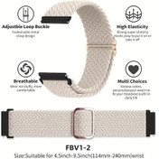 Resim Sunshine022 Fitbit Versa 1 2 Uyumlu Ordu Yeşili Esnek Nylon Kayış Koşu Spor Bileklik 