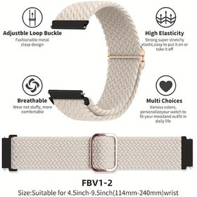 Resim Sunshine022 Fitbit Versa 1 2 Uyumlu Ordu Yeşili Esnek Nylon Kayış Koşu Spor Bileklik 