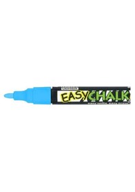 Resim Marvy Easy Chalk Marker Sıvı Tebeşir Kalemi Fosforlu Mavi 