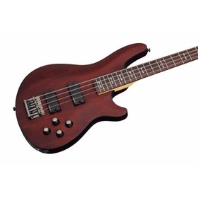 Resim Schecter OMEN-4 4 Telli Bas Gitar - Walnut Satin 