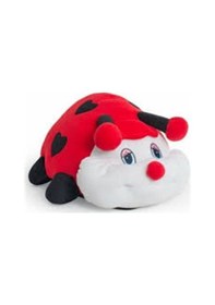Resim Oyuncak Uğur Böceği Peluş 35 Cm Oyuncak Uyku Ve Oyun Arkadaşım Kırmızı 