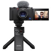 Resim Sony ZV-1 Vlog Kamera + GP-VPT2BT Çekim Kolu 