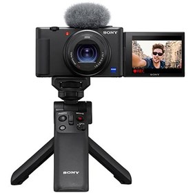 Resim Sony ZV-1 Vlog Kamera + GP-VPT2BT Çekim Kolu 