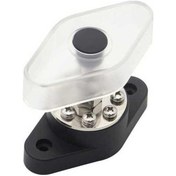 Resim Ulzyvf Vidalı Ve Ux Terminal Suofeng Şeffaf Pazly Otomotiv M10 Klemensli Kapaklı Kablolama İçin Gemi Dc Dağıtım Bloğu, 8 48v 180a İu 