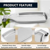 Resim Mutfak Ocağı İçin Paslanmaz Çelik Kaşık, Mutfak Eşyaları, Spatula, Kepçe Ve Mutfak Aksesuarları İçin Büyük Tutucu 