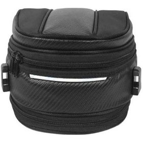 Resim Ganzhoushop Su Siyah Motosiklet Kuyruk Koltuk Geçirmez Dayanıklı Cm Çantası A 30x21.5x20 Cr A 