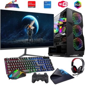 Resim Rogame I7 14700F 32GB Ddr4 1tb M2 8gb RX580 27" 165Hz Monitörlü Oyun Bilgisayarı (Gaming Set) 