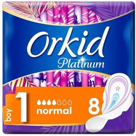 Resim Orkid Platinum Ultra Hijyenik Ped Normal 8'li 
