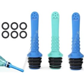 Resim Sh Ticaret SN-37729 Pratik 21-25MM Seyahat-Kamp Tipi 3'lü Tuvalet Temizlenme Taharet Nozzle 