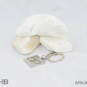 Resim Şırnak 73 Kare Çelik Anahtarlık 
