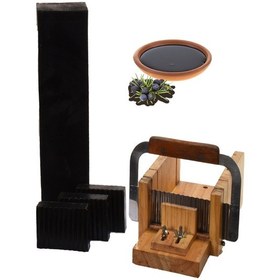 Resim Renk Mis Sabun Kesme Dilim Ardıç Katranı Katı Sabun 100 G 