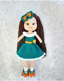 Resim Amigurumi Organik Oyuncak Bebek 28 