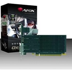 Resim Axle Afox Geforce GT710 2GB DDR3 64BIT 1000 MHz Fanlı Soğutma ve DVI, HDMI, Display Çıkışları 