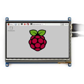 Resim WaveShare 7 Inch Hdmı Kapasitif Dokunmatik Lcd Ekran - 800x480 (b) 