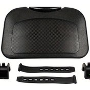 Resim Gaojunshop01 Siyah Araç İçi Katlanır Masa Tepsisi Bardak Askılı Organizer 