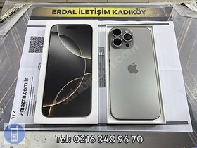 Resim Apple iPhone 16 Pro Max İkinci El TR | 1 TB | Natürel Titanyum 