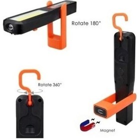 Resim Gold Orion Or-998 Ayarlanabilir Mıknatıslı Şarjlı Lamba 10 Adet Siyah 