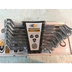 Resim Solid Yıldız Anahtar Takımı 8 Parça 06-22Mm Prof Cr-V Çelik N11.6259 