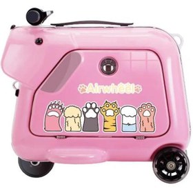 Resim AirWheel Suitcase SQ3 Elektrikli Binilebilir Çocuk Scooter Valiz 