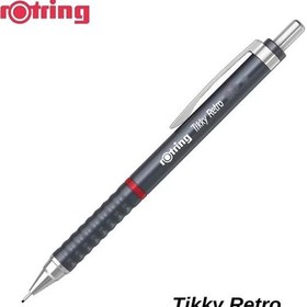 Resim Rotring Versatil Kalem Tikky Retro Metalik Gri 0.5 MM 2202567 