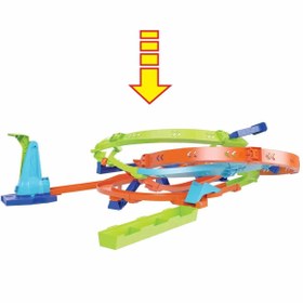 Resim Hot Wheels Bumerang Çemberli Yarış Pisti HTK16 