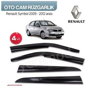 Resim Renault Symbol 2009 - 2012 Arası 4Lü Cam Rüzgarlık 