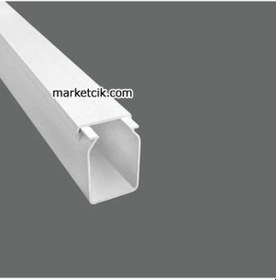 Resim Mutlusan 25X40 Mm Kablo Kanalı Eko Serisi Beyaz 80 Metre Koli 