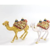 Resim Swarovski Taşlı Tekli Deve Figürü Model 8 