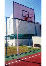 Resim Adelinspor Basketbol Potası Hidrolik Çembe 105x180 1.5 MM Sac 