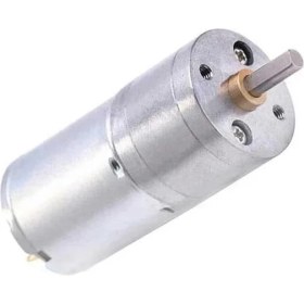 Resim Mena Rise 12V 25MM 12 Rpm Redüktörlü Dc Motor 