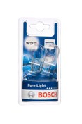 Resim Bosch W21W T20 Tek Devre Sinyal Ampulü Pure Light , Şeffaf Cam, Orijinal Otomotiv Aydınlatma, 2 Adet 