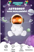 Resim Tiffany Astronot Şekilli Gece Lambalı 220 ml Ultrasonik Hava Nemlendirici 