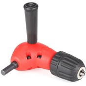 Resim Neevoyu Kırmızı 90 Derece Elektrik Matkap Köşe Bağlantısı - 0.8-10mm Üç Tırnaklı Somun, Dar Mekanlar İçin, 500rpm, 20n M Tork, Ahşap/çelik Matkap Aksesuarı 