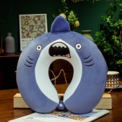 Resim Jump Rabbit Karikatür Hafızalı Köpük U Şeklinde Boyun Yastığı (Yurt Dışından) 