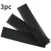 Resim Meridiangoods Siyah 3lü Klimalar İçin Hava Filtresi Kartuşu, Yüksek Hava Akışı Ve Enerji Verimliliği, Dayanıklı Polyester 