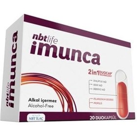 Resim Nbt Life Imunca 20 Duo Kapsül 