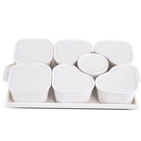 Resim Aryıldız SC Tepsili Oval Kahvaltılık 15 Parça 