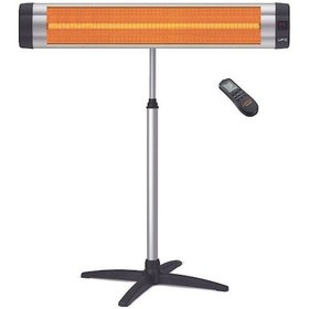 Resim Star S 30 Uk 3000 W Infrared Uzaktan Kumandalı Duvar Tipi Termostatlı Isıtıcı 