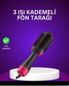 Resim UCUZTEKNO Negatif İyon Teknolojili Saç Kurutma ve Şekillendirme Fırçası 