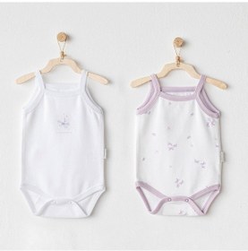 Resim AndyWawa Kız Bebek Body 2 Parça Body Magical Butterfly Ac25579 Beyaz 