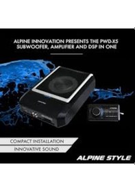 Resim Alpine Pwd-x5 Dsp Amfi Subwoofer Alpine Türkiy Grantili 