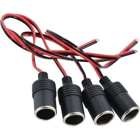 Resim Buhara Elektronik 4 Adet Araç Çakmaklık Uzatıcı Dişi Fiş Kablolu 