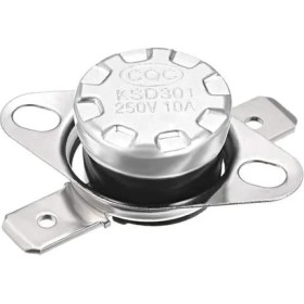 Resim Motorobit KSD301 118 °c Limit Termostat Nc 250V 10A 