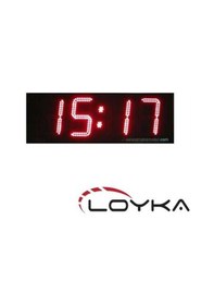 Resim Loyka Stn-304 Saat, Nem, Derece-30 Cm Yazı Yüksekliği 