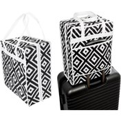 Resim Ayakkabı Saklama ve Taşıma Çantası Mozaik Model - Shoes Tote 