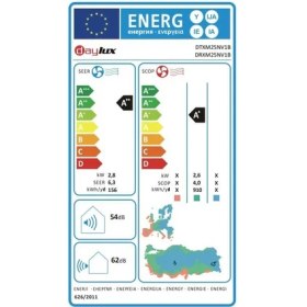 Resim Daylux (Daikin Montaj Dahil) DTXM50N 18000 Btu A++ Inverter Klima 