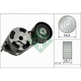 Resim INA 534051610 ALTERNATÖR GERGİ RULMANI (KUTUKLU) BMW (F20) 116I-1 