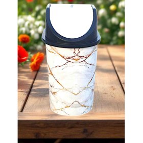 Resim Çöp Kovası Mutfak Banyo Çöp Kutusu 