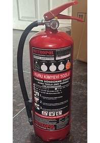 Resim Hko Yangın Söndürücü Tüp 6 Kg Bakanlık Onaylı Abc 40 K.k.t 